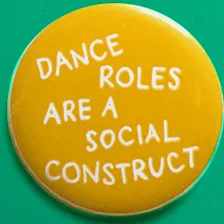 Social dance button 3
