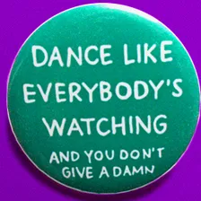 Social dance button 5