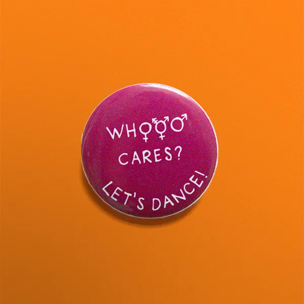 Social dance button 8
